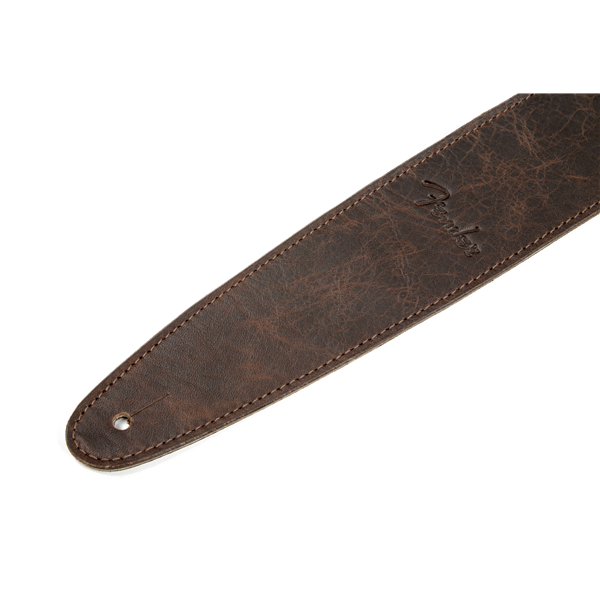 Fender artisan leather strap sales