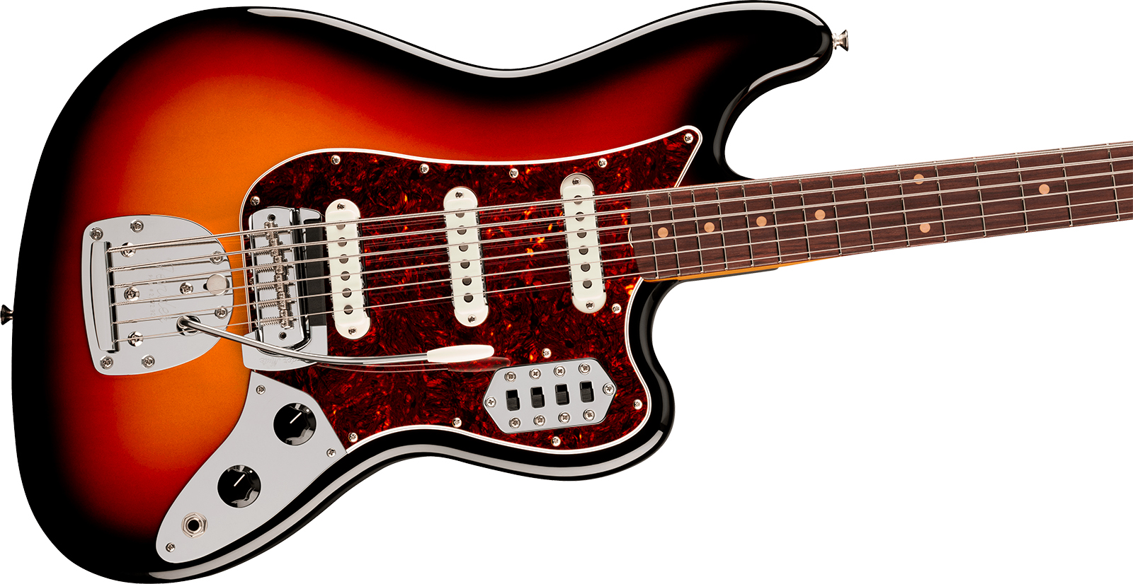 Fender Bass Vi Early 60s Vintera 3 Mex Rw - 3-color Sunburst - Solid body electric bass - Variation 2