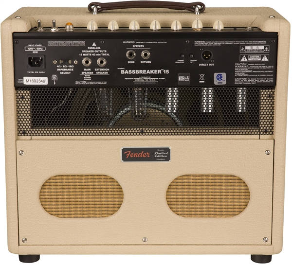 Fender Bassbreaker 15 Combo Fsr Ltd 15w 1x12 Celestion G12h30 Blonde - Electric guitar combo amp - Variation 2