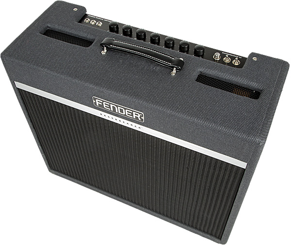 Fender Bassbreaker 45 Combo 1/45w 2x12 Gray Tweed - Electric guitar combo amp - Variation 1