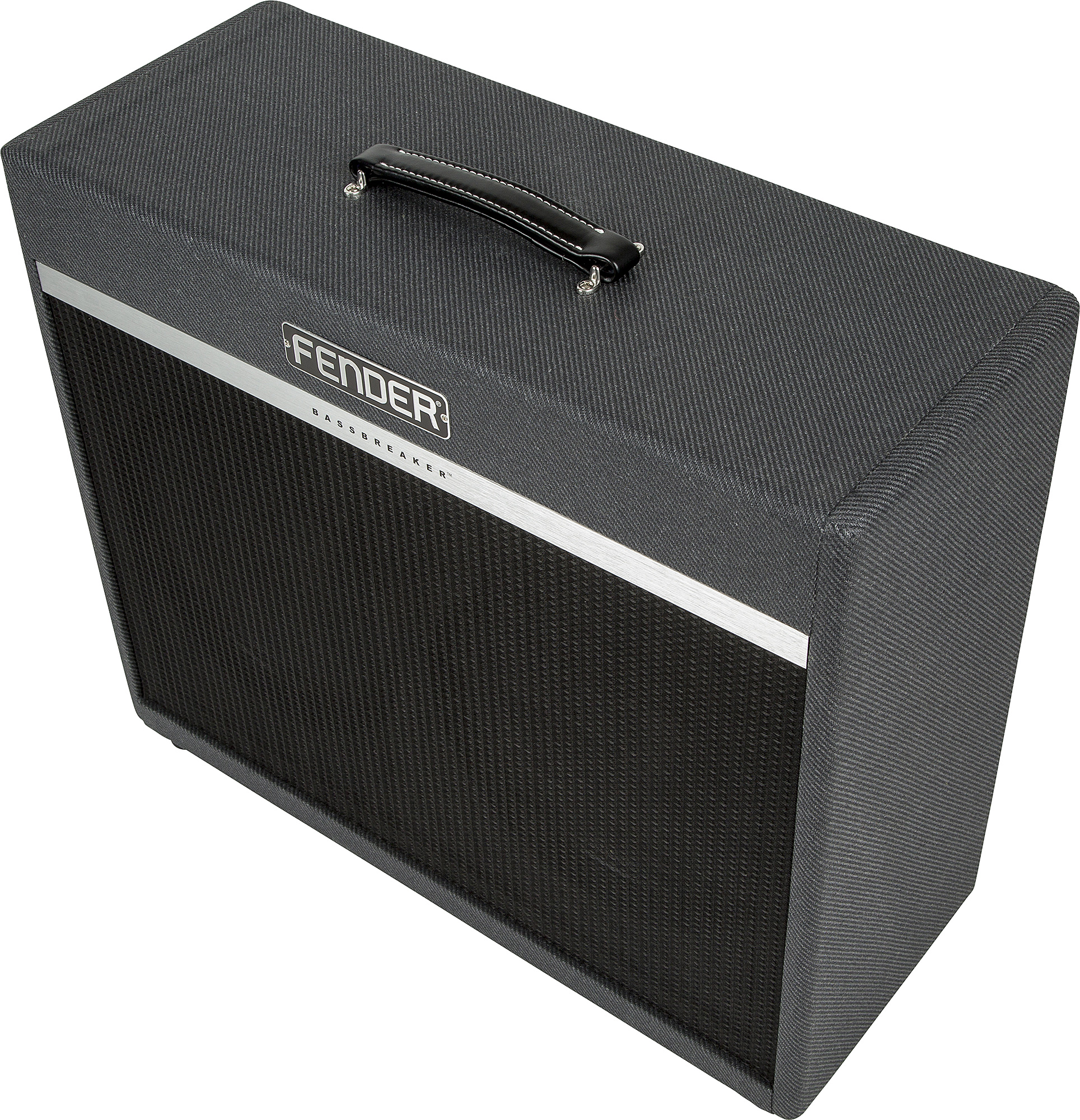 Fender Bassbreaker Bb-212 Enclosure 2x12 140w 16 Ohms Gray Tweed - Electric guitar amp cabinet - Variation 1