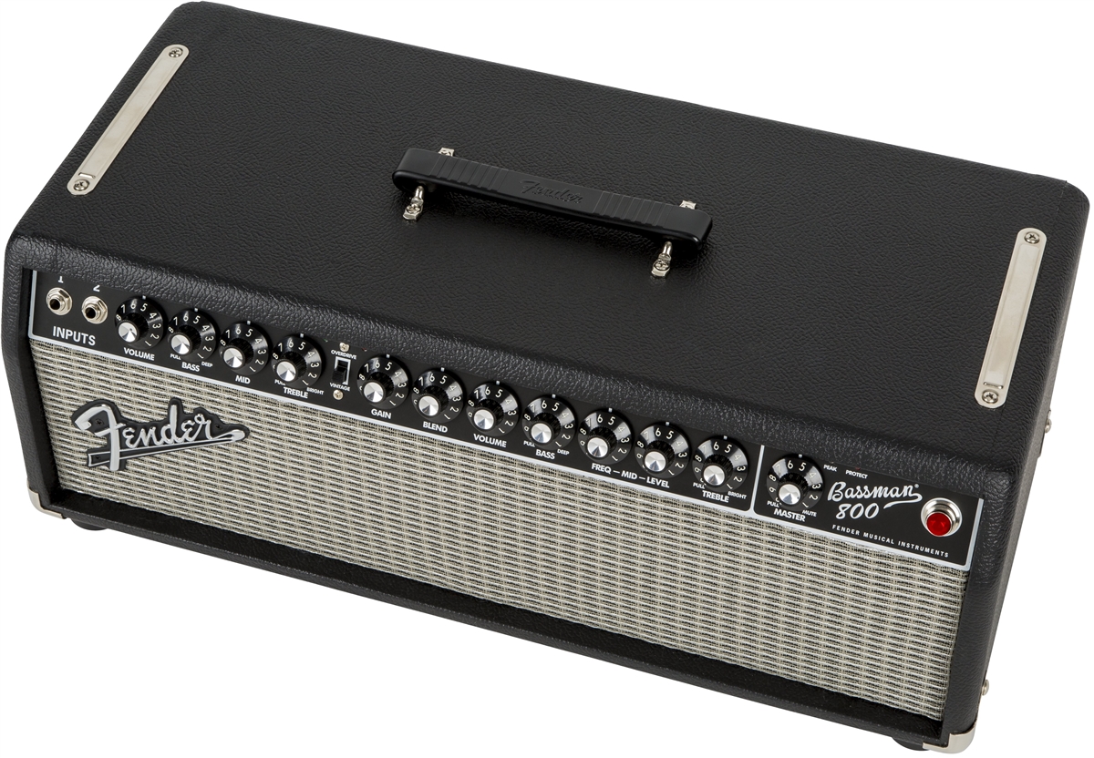 Fender Bassman 800 Head 800w 4-ohms Black/silver - Bass amp head - Variation 2