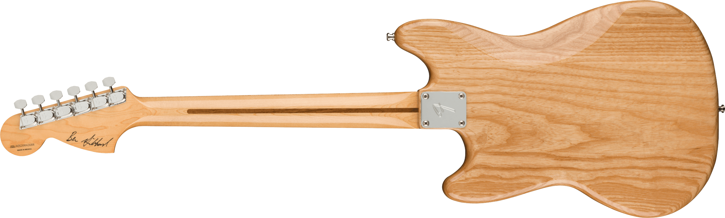 Fender Ben Gibbard Mustang Signature Mex Mn - Natural - Retro rock electric guitar - Variation 1