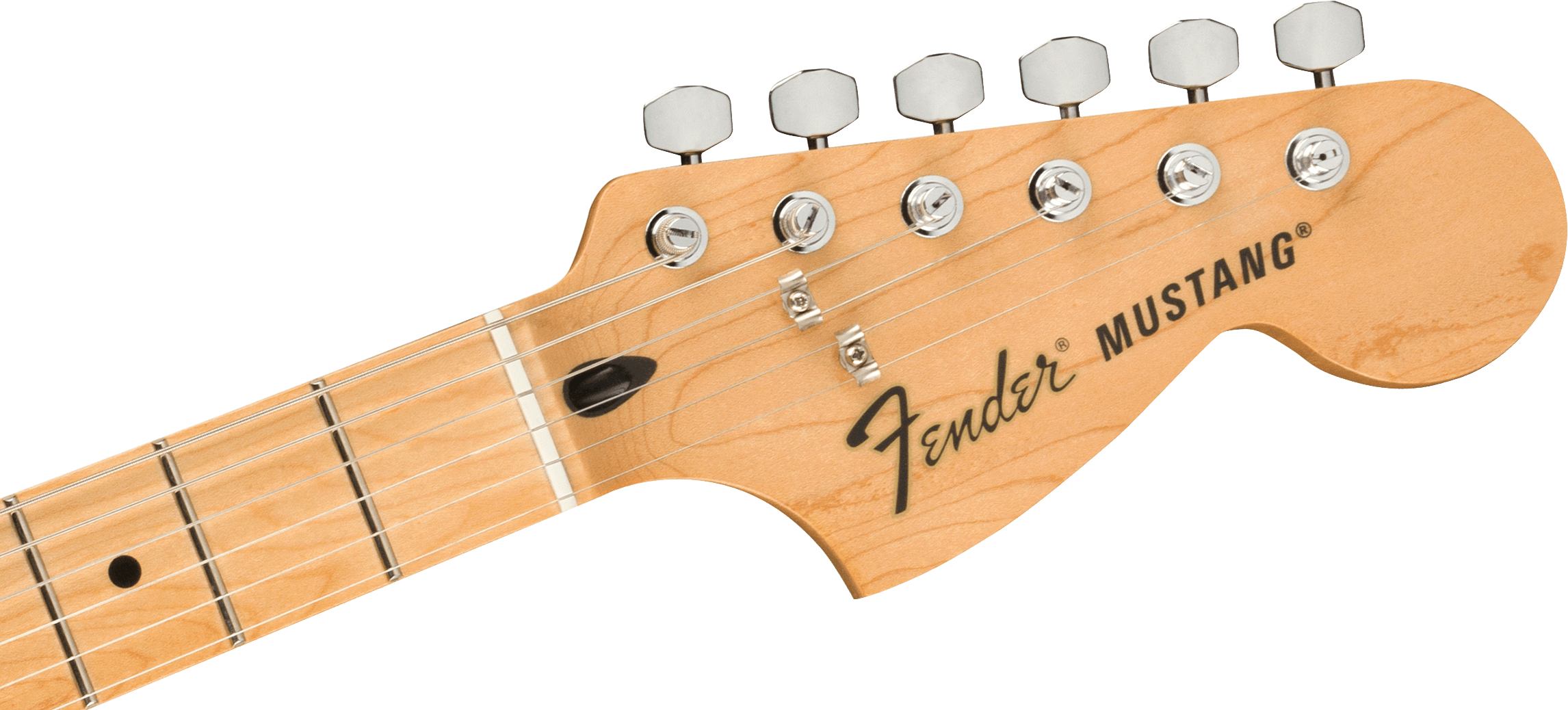 Fender Ben Gibbard Mustang Signature Mex Mn - Natural - Retro rock electric guitar - Variation 4