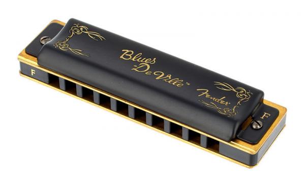 Chromatic harmonica Fender Blues Deville Harp F