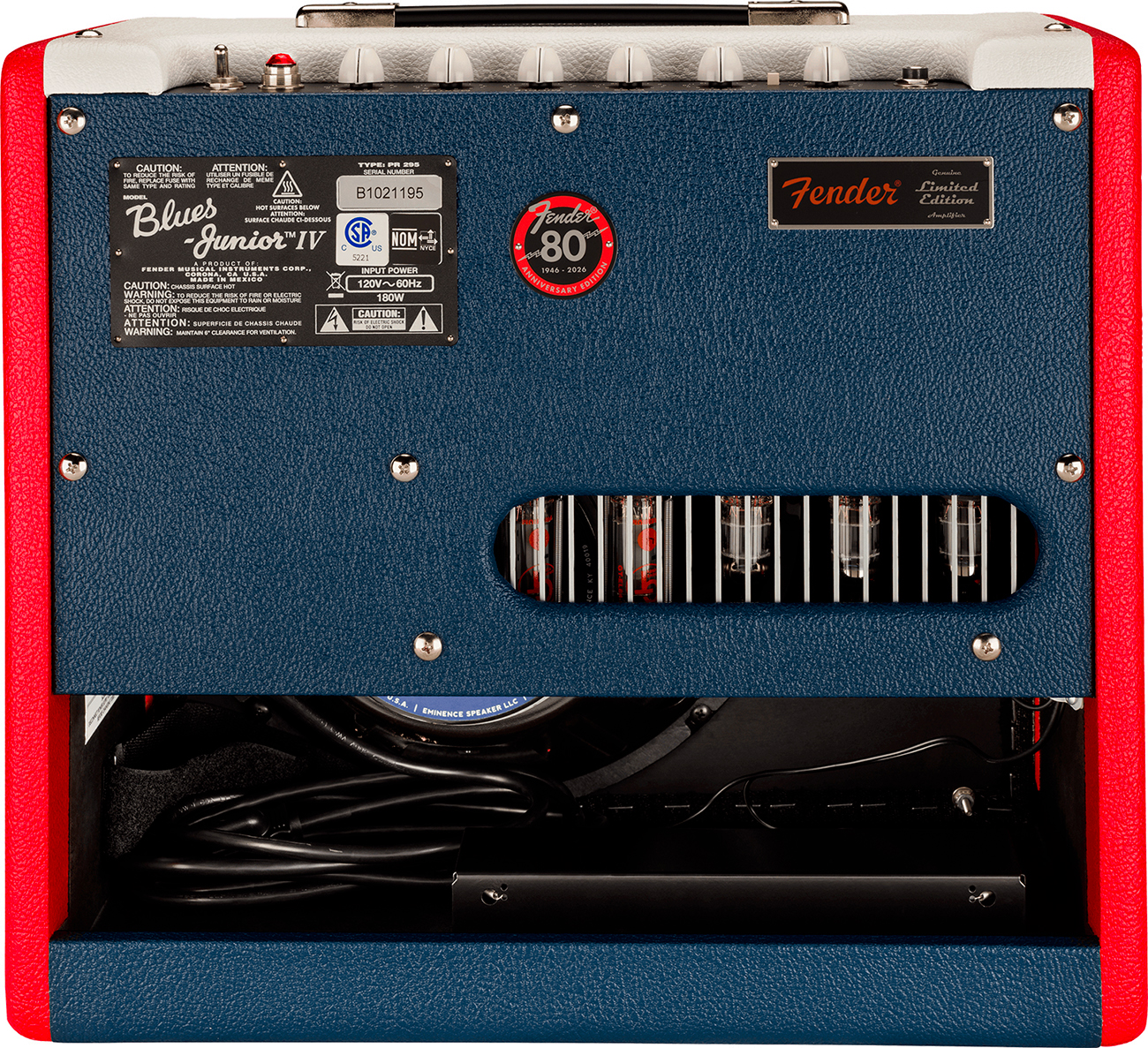 Fender Blues Junior Iv Fsr Ltd 15w 1x12 Eminence Cannabis Rex El84 Color Trio - Electric guitar combo amp - Variation 2