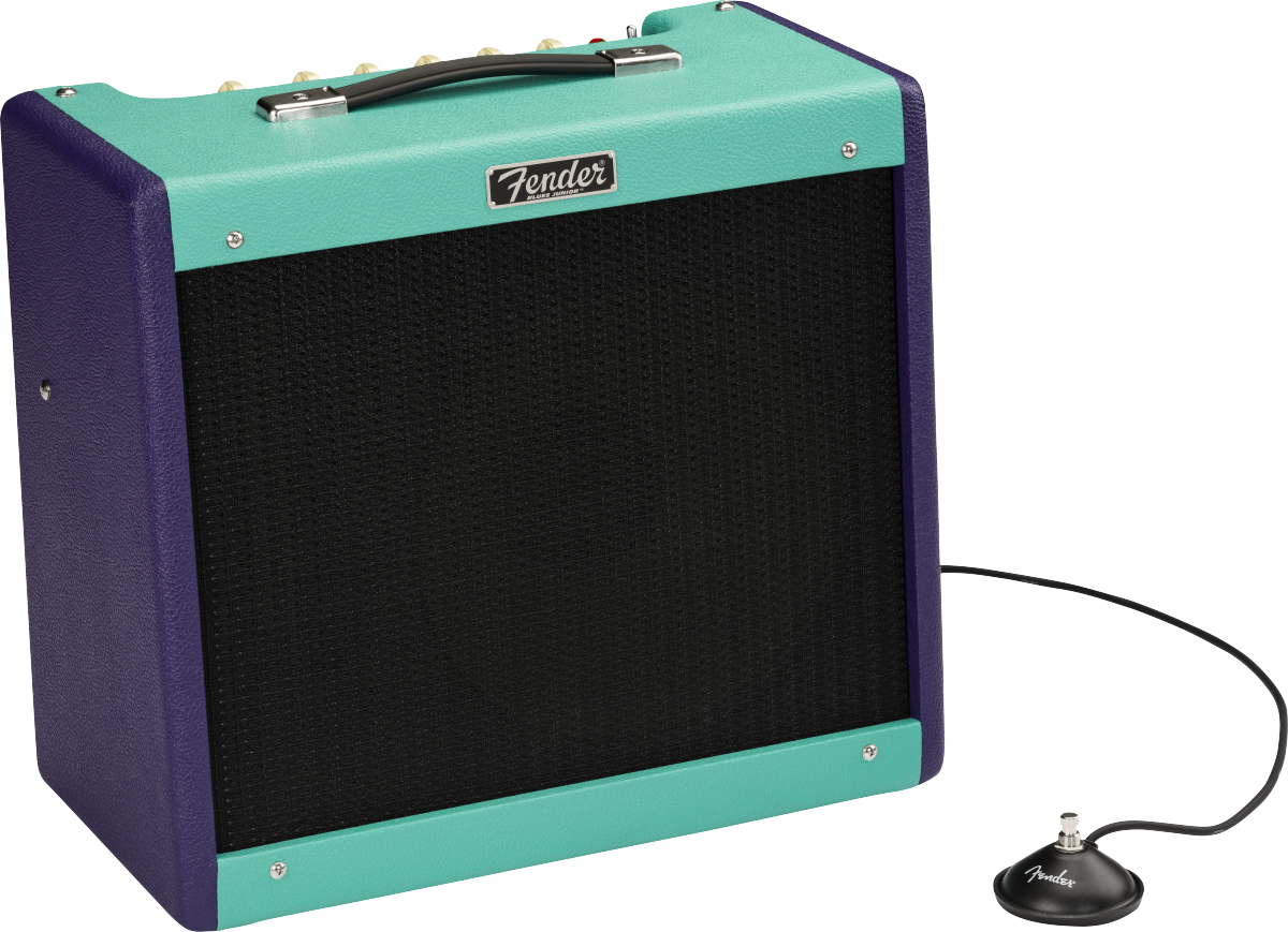 Fender Blues Junior Iv Fsr Ltd 15w 1x12 Jensen Cannabis Rex Purple Seafoam - Electric guitar combo amp - Variation 3