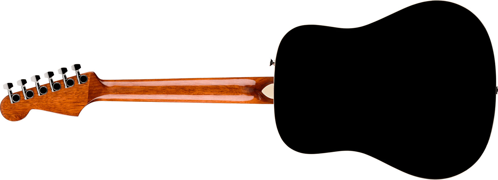 Fender California Standard Redondo Mini Epicea Sapele Noy +housse - Black - Folk guitar - Variation 1