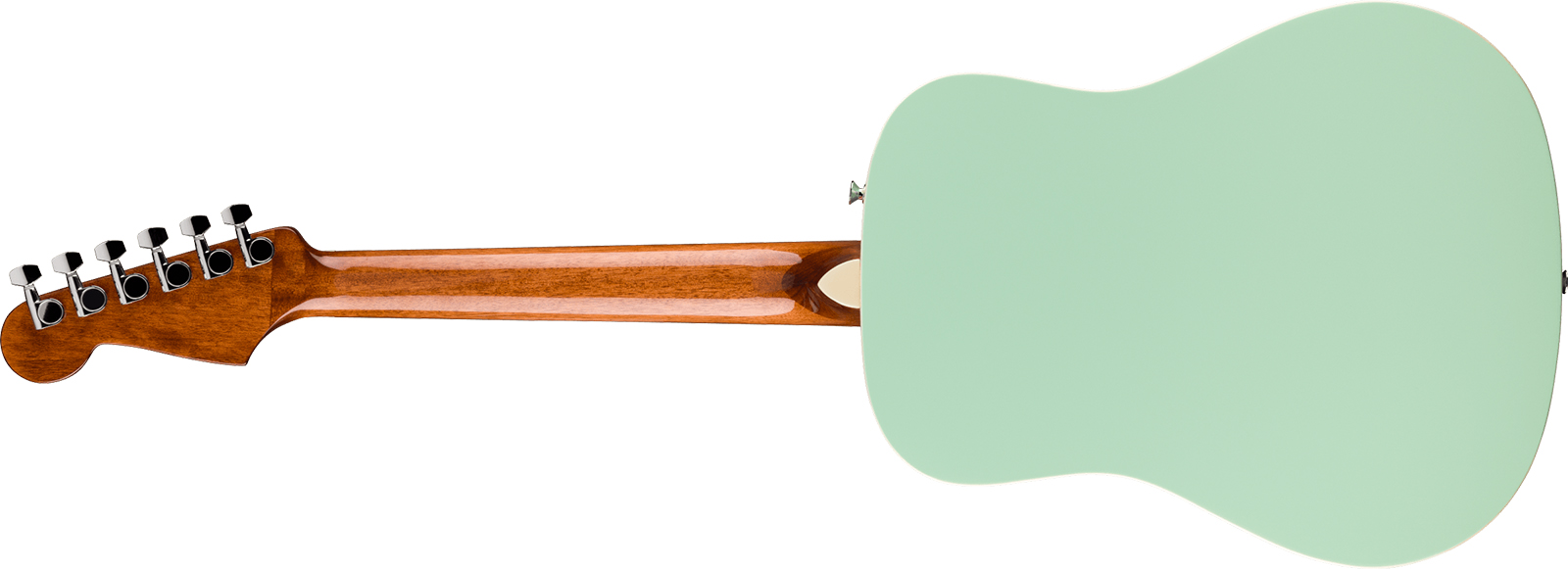 Fender California Standard Redondo Mini Epicea Sapele Noy +housse - Surf Green - Folk guitar - Variation 2