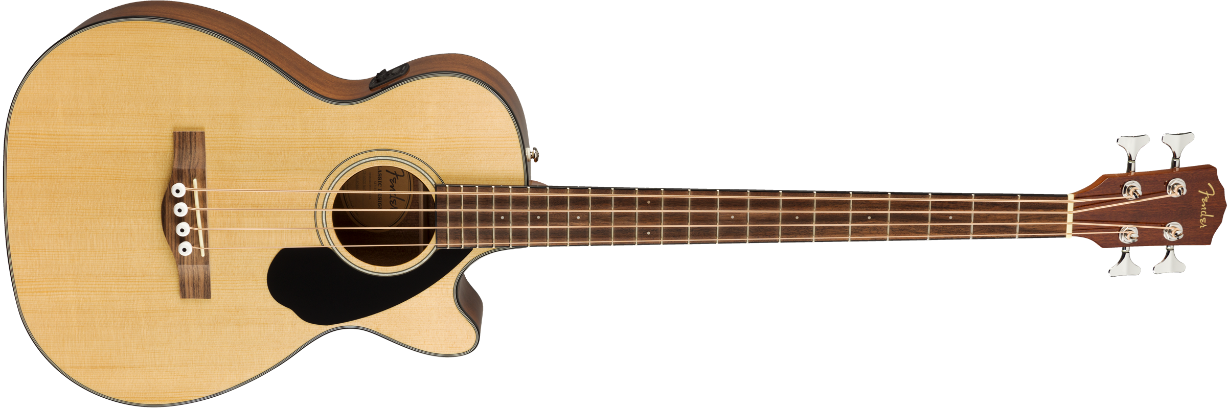 Fender Cb-60sce Classic Design Concert Cw Epicea Acajou - Natural - Acoustic bass - Variation 1