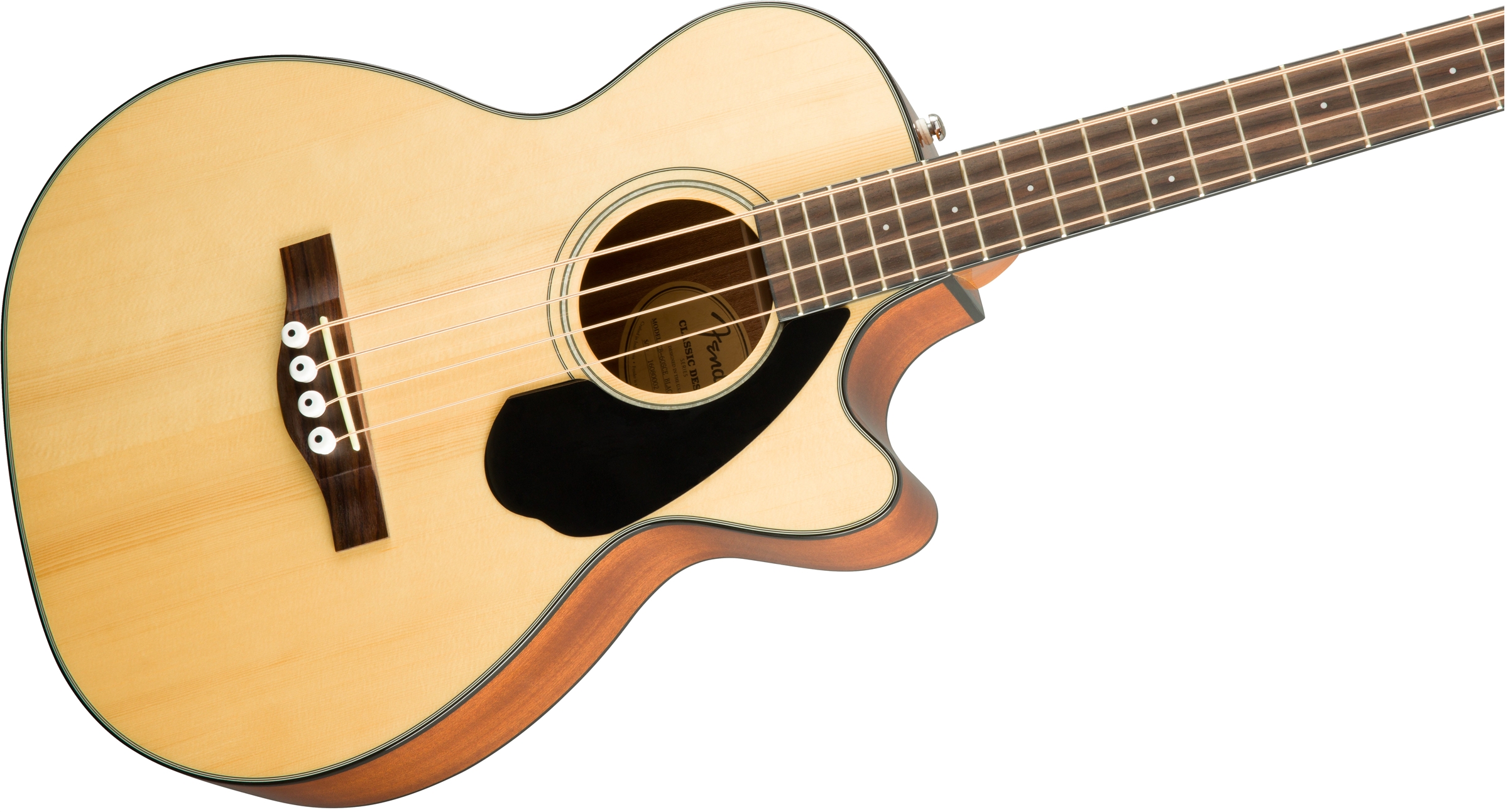 Fender Cb-60sce Classic Design Concert Cw Epicea Acajou - Natural - Acoustic bass - Variation 2