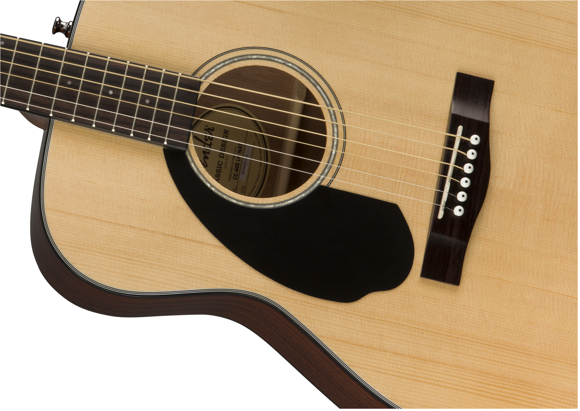 Fender Cc-60s Gaucher - Natural - Acoustic guitar & electro - Variation 3