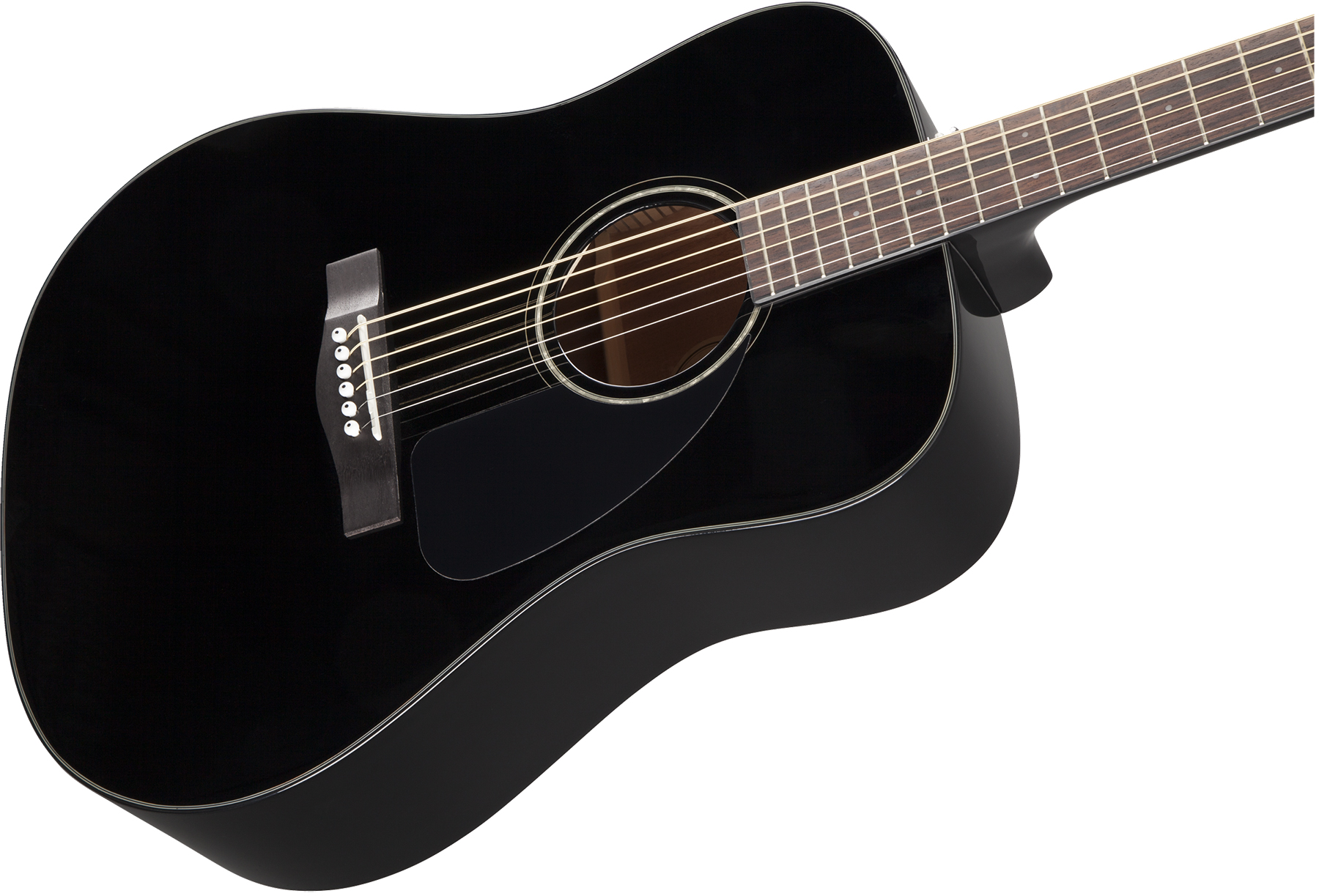 Fender Cd-60 Dreadnought V3 2020 Epicea Acajou Wal - Black - Acoustic guitar & electro - Variation 1
