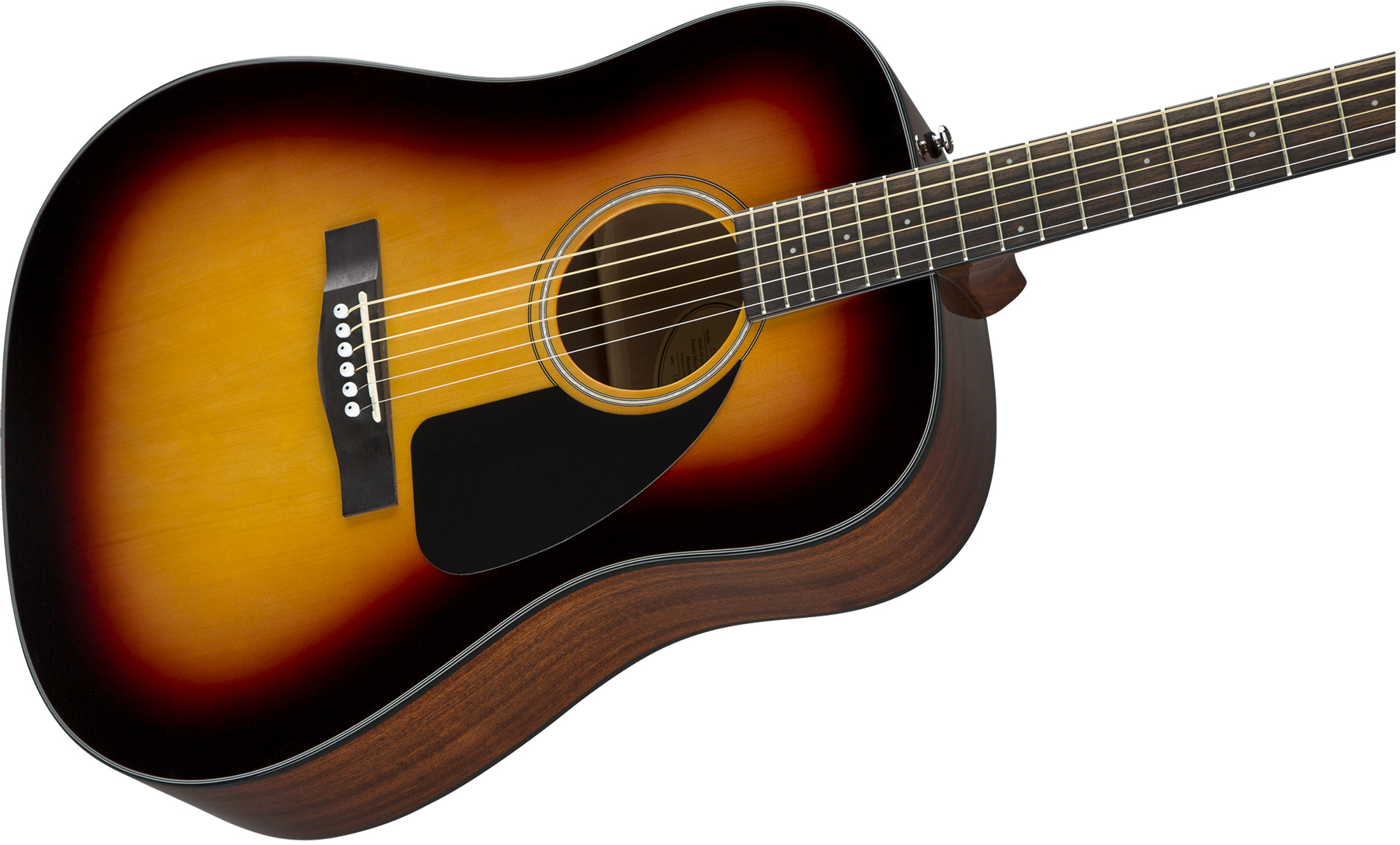 Fender Cd-60 Dreadnought V3 2020 Epicea Acajou Wal - Sunburst - Acoustic guitar & electro - Variation 2
