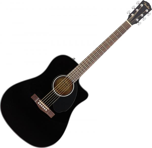 Electro acoustic guitar Fender CD-60SCE - Black