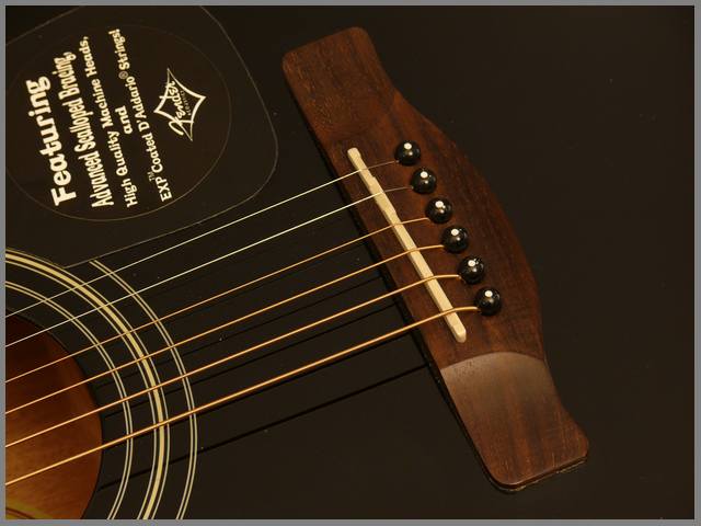 Fender Cd60 V2 Black - Acoustic guitar & electro - Variation 2
