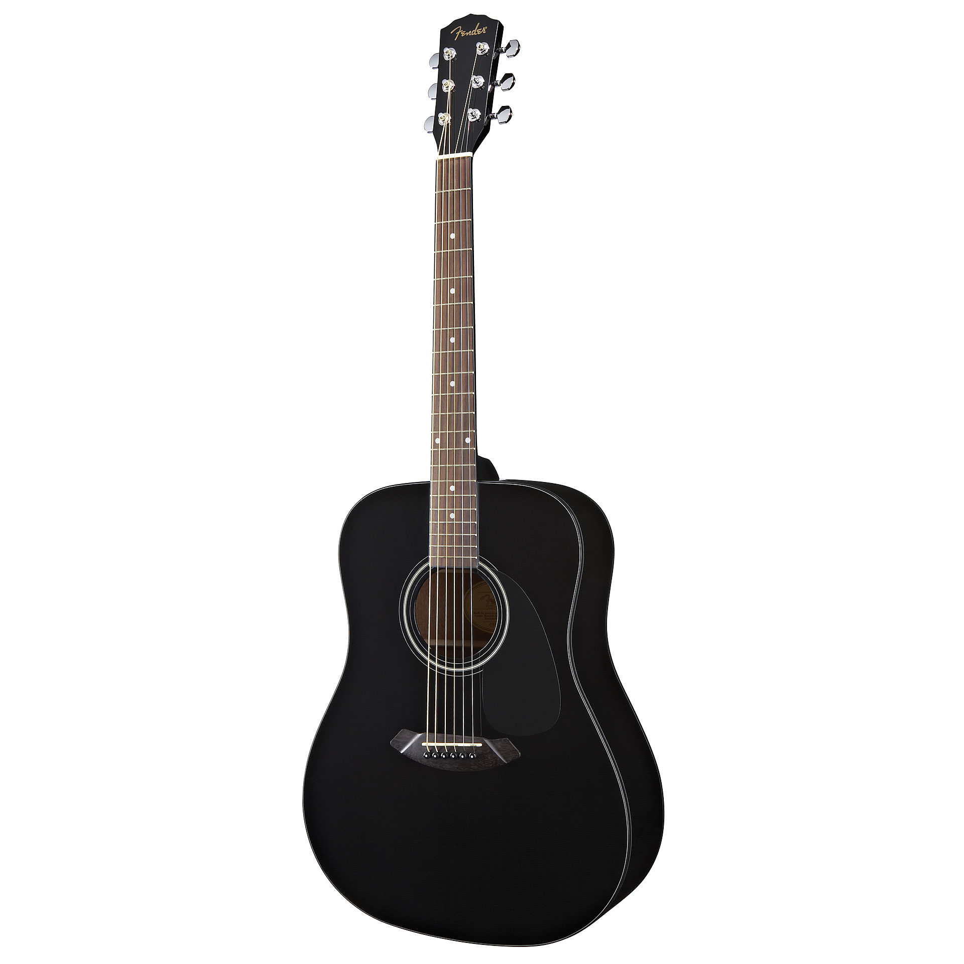 Fender Cd60 V2 Black - Acoustic guitar & electro - Variation 4