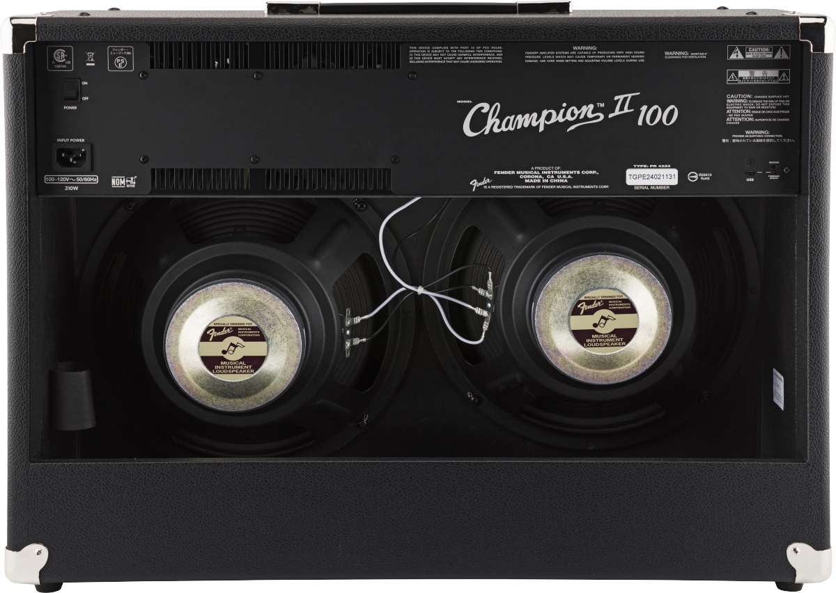 Fender Champion Ii 100w - Electric guitar combo amp - Variation 1