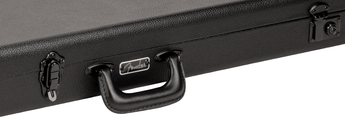 Fender Classic Wood Strat/tele Electric Guitar Case Bois Blackout - Electric guitar case - Variation 2