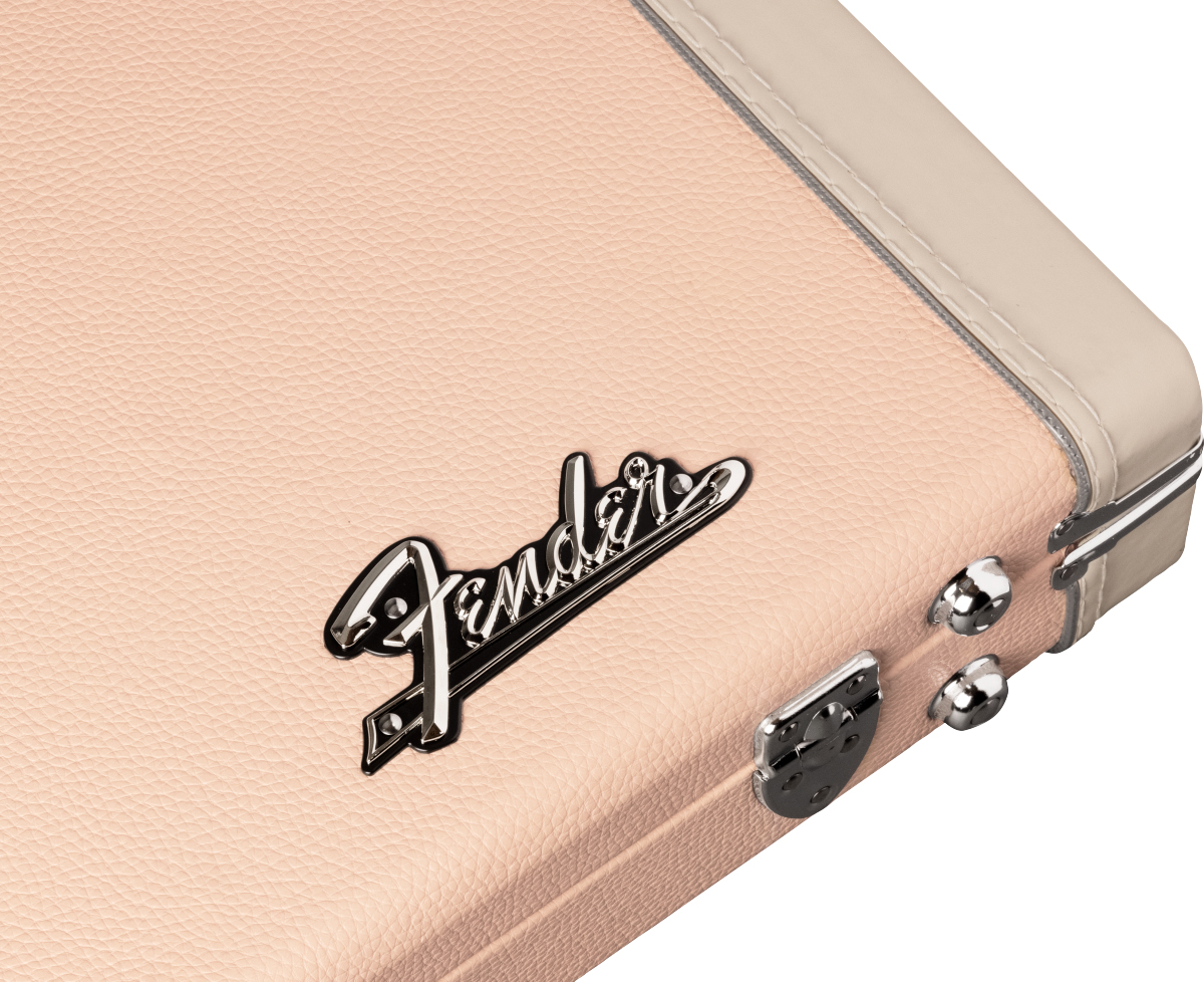 Fender Classic Wood Strat/tele Electric Guitar Case Bois Shell Pink - Electric guitar case - Variation 3