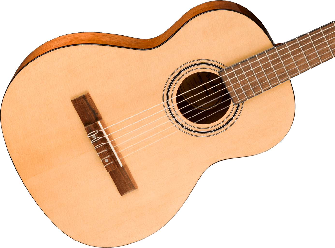 Fender Cn30 Nylon 3/4 Classic Design Shsc Epicea Okoume Noy - Natural - Classical guitar 3/4 size - Variation 2