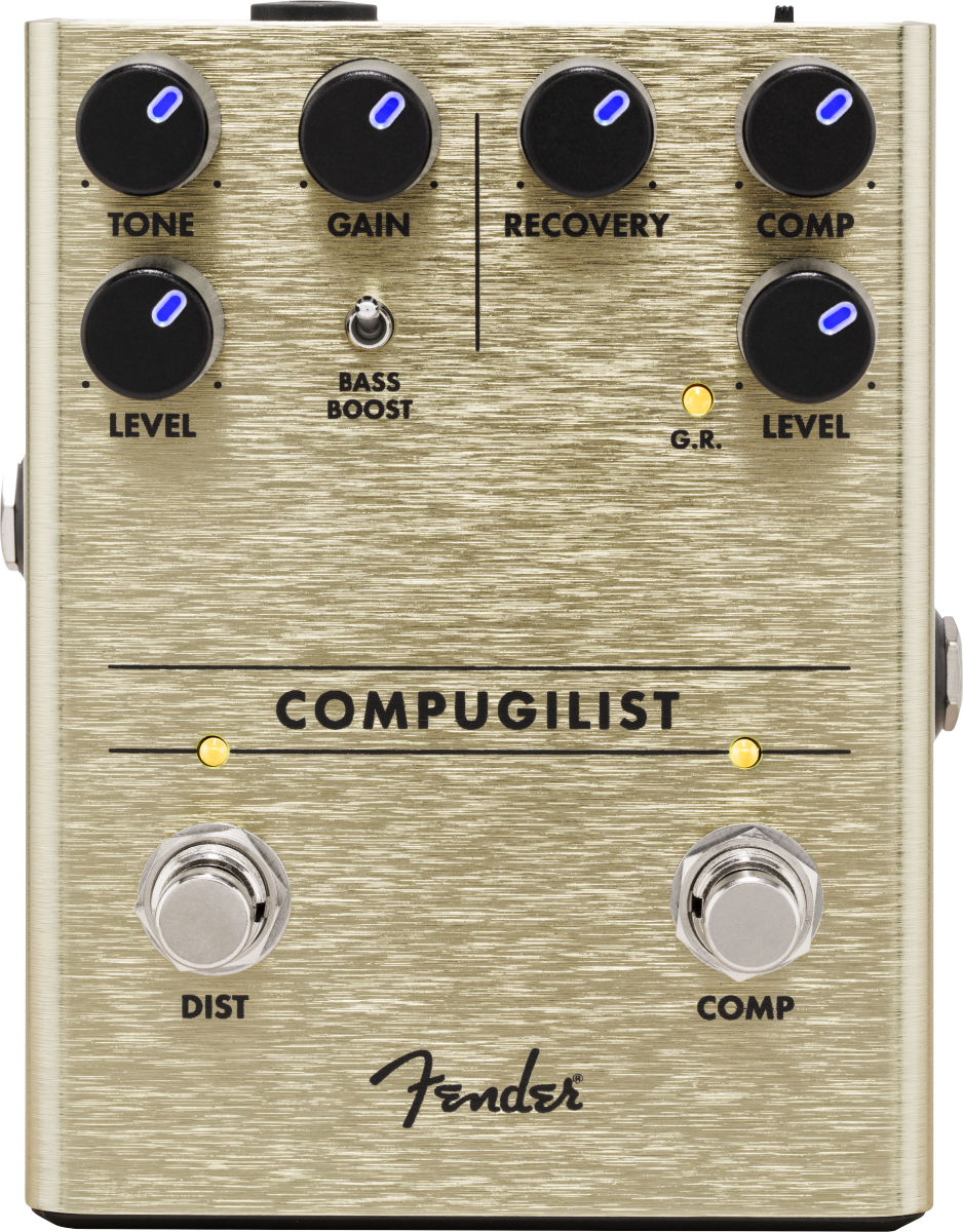 Fender Compugilist Compressor Distortion - Overdrive, distortion & fuzz effect pedal - Variation 1