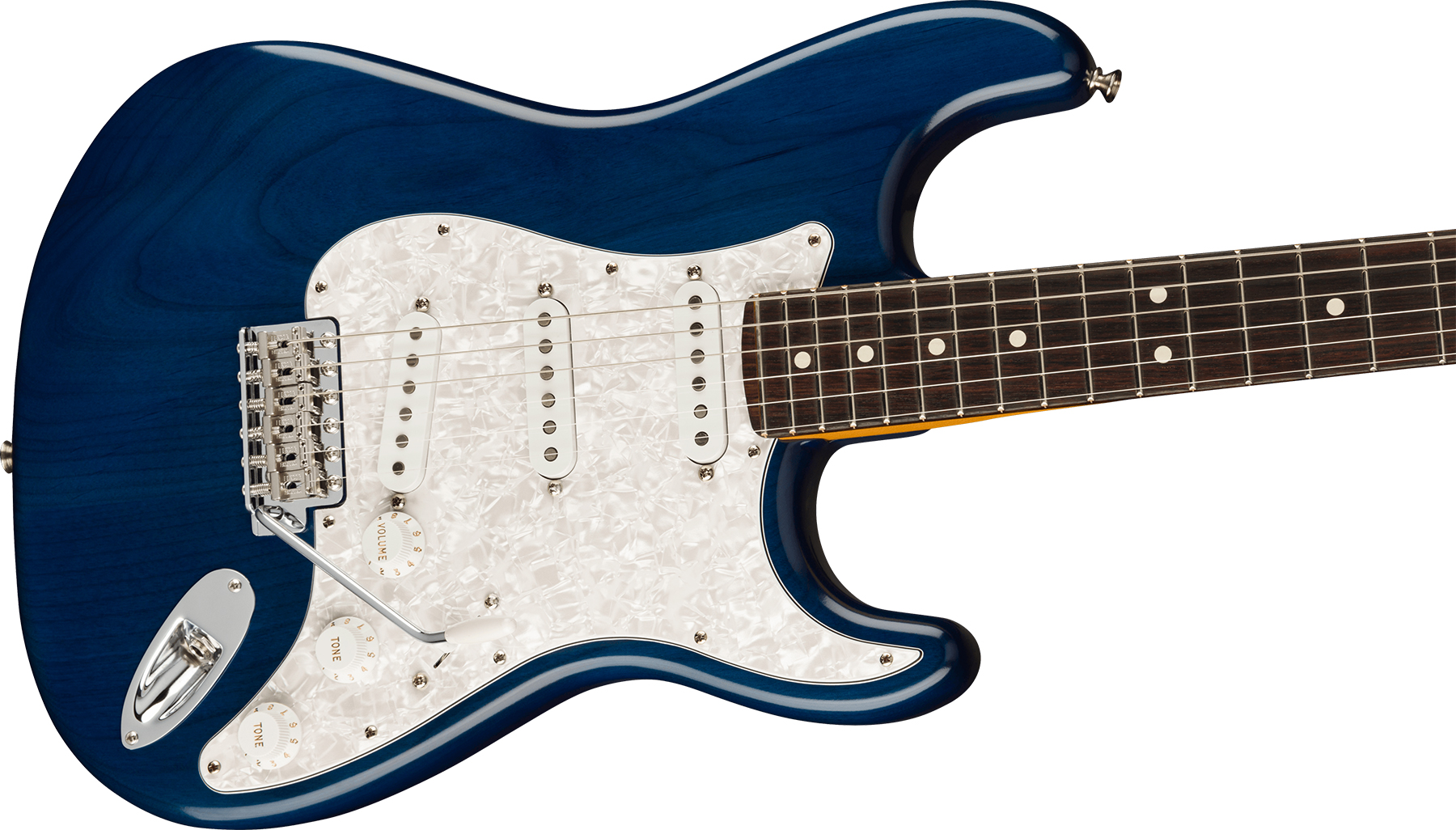 Fender Cory Wong Strat Signature Usa 3s Trem Rw - Sapphire Blue Transparent - Str shape electric guitar - Variation 2