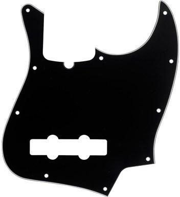 Pickguard Fender 10-Hole Contemporary Jazz Bass Pickguards - Black