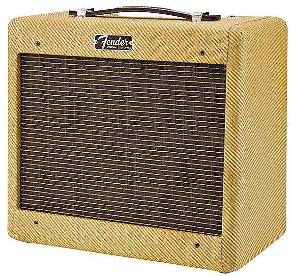Fender 1957 Custom Champ 5w 1x8 Lacquered Tweed 2016 - Electric guitar combo amp - Main picture