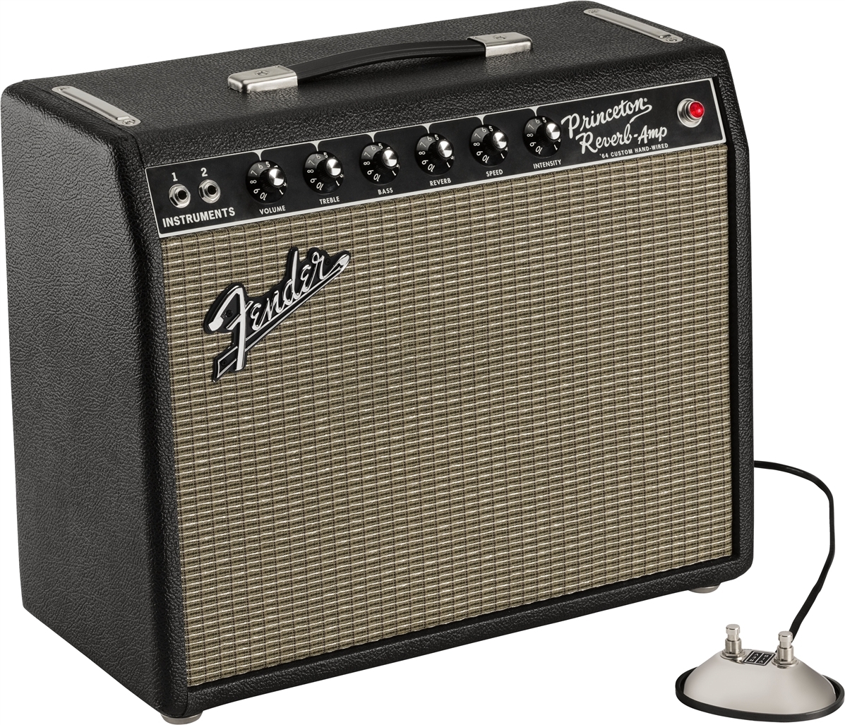 Fender '64 Custom Princeton Reverb Vintage Pro Tube 12w 1x10 - Electric guitar combo amp - Main picture