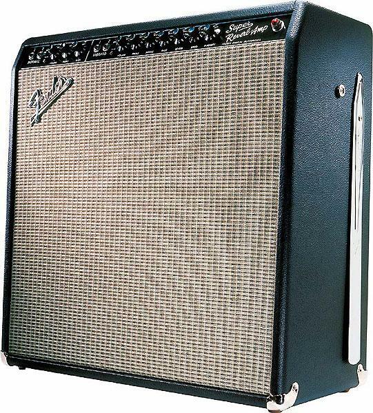 Fender 65 Super Reverb 4x10 Black - Electric guitar combo amp - Main picture