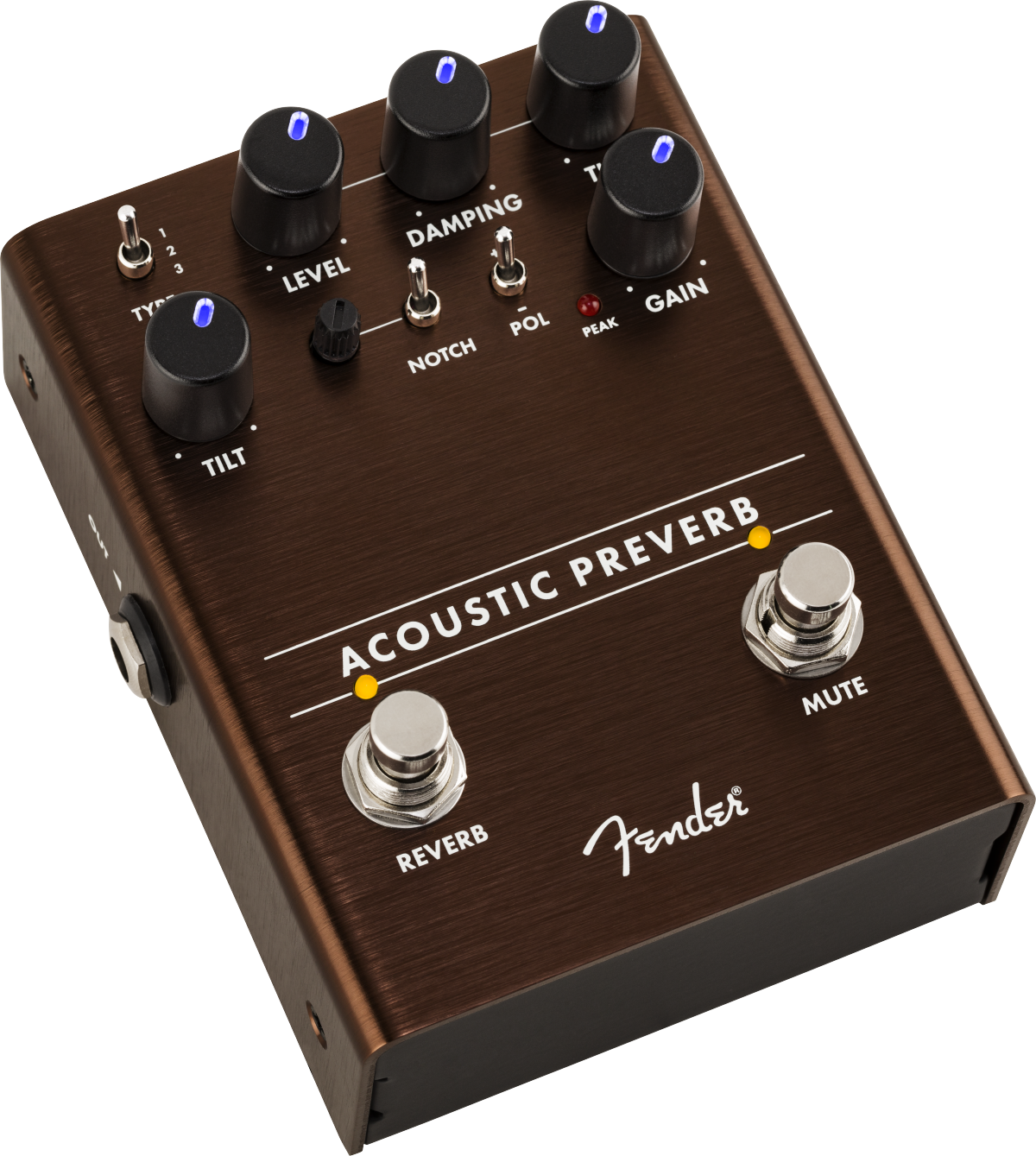 Fender Acoustic Preverb - Reverb, delay & echo effect pedal - Main picture