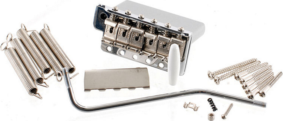 Fender American Vintage Series Strat Tremolo Assembly Chrome - Complete tremolo - Main picture