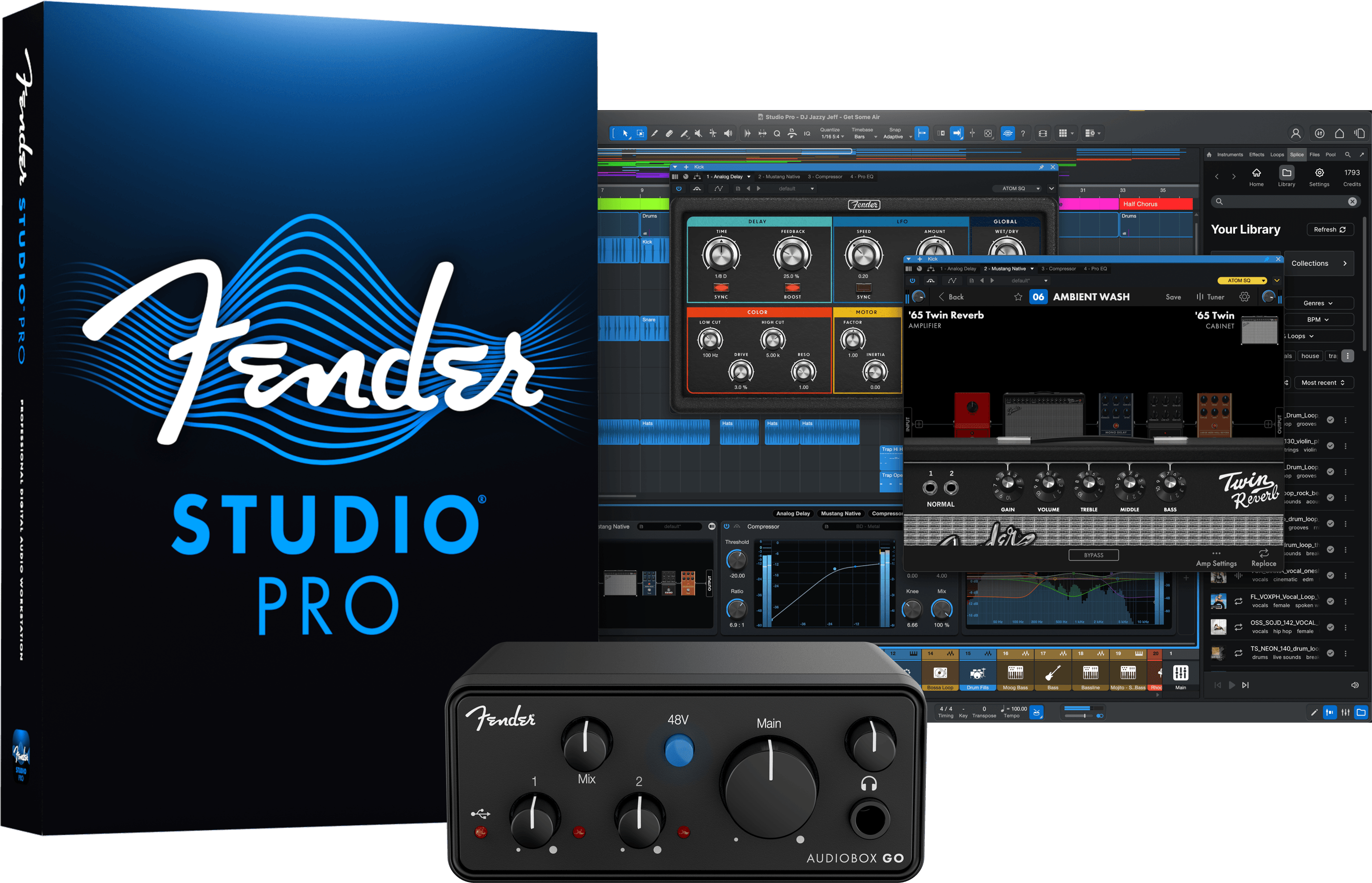 Fender Audiobox Go - USB audio interface - Main picture