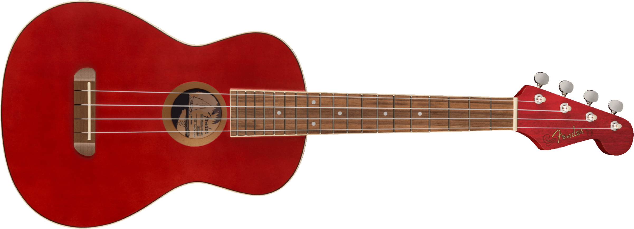 Fender Avalon Tenor Wal - Cherry - Ukulele - Main picture