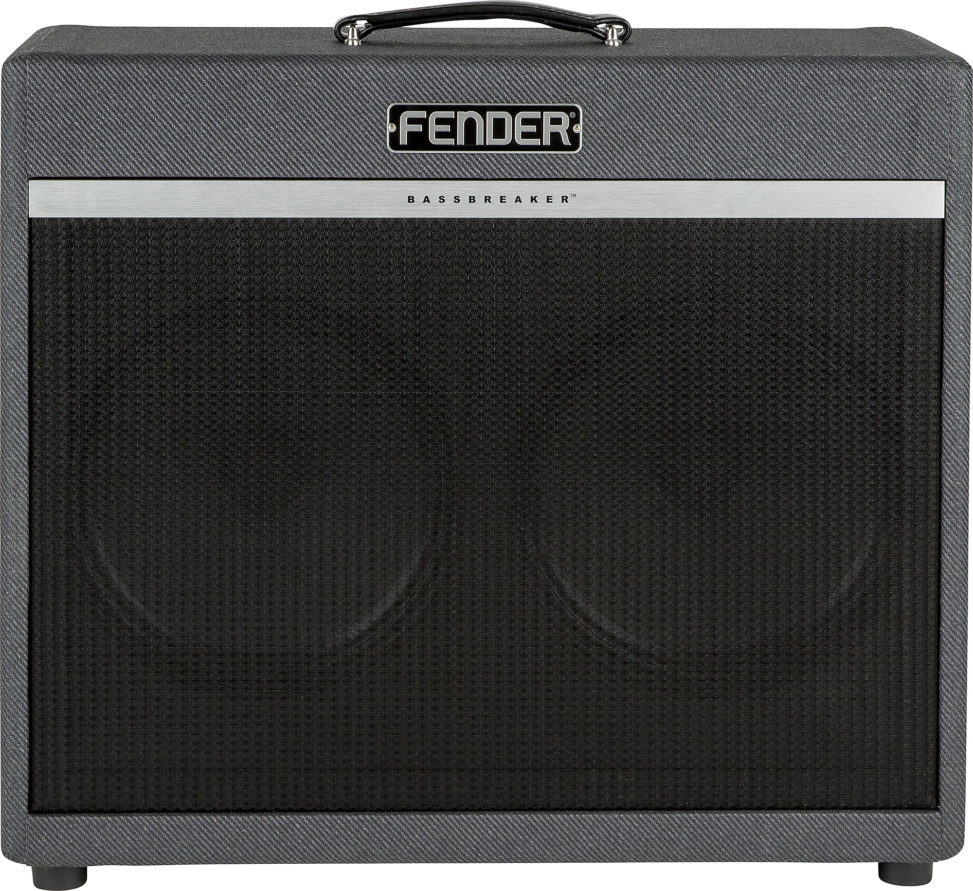 Fender Bassbreaker Bb-212 Enclosure 2x12 140w 16 Ohms Gray Tweed - Electric guitar amp cabinet - Main picture