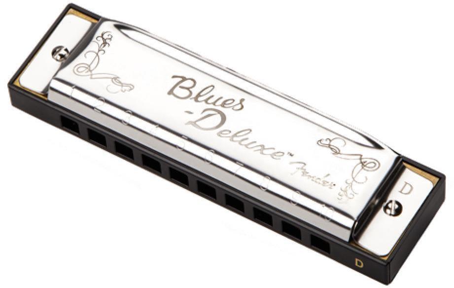 Chromatic harmonica Fender Blues Deluxe D