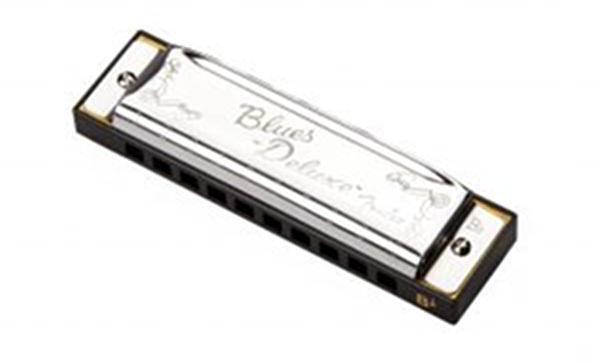 Chromatic harmonica Fender Blues Deluxe Harmonica B bémol