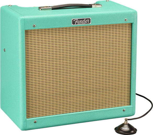 Fender Blues Junior Iv Fsr Celestion Creamback Surf Green - Electric guitar combo amp - Main picture