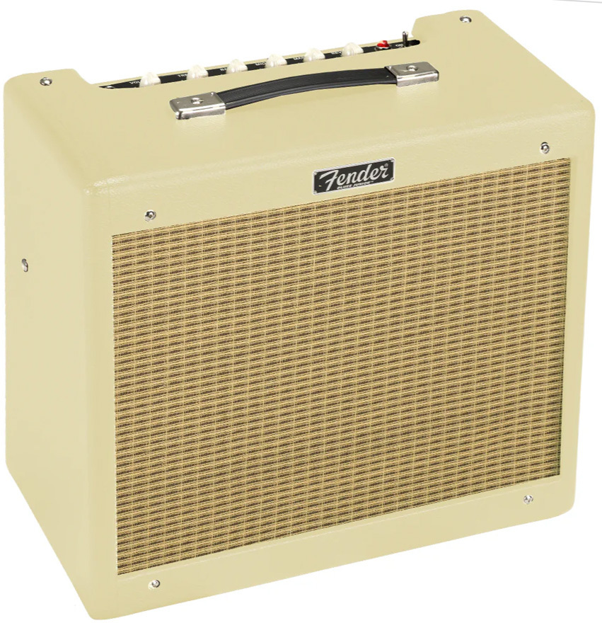 Fender Blues Junior Iv Fsr Ltd 15w 1x12 Eminence Cannabis Rex Nubtex Blonde - Electric guitar combo amp - Main picture