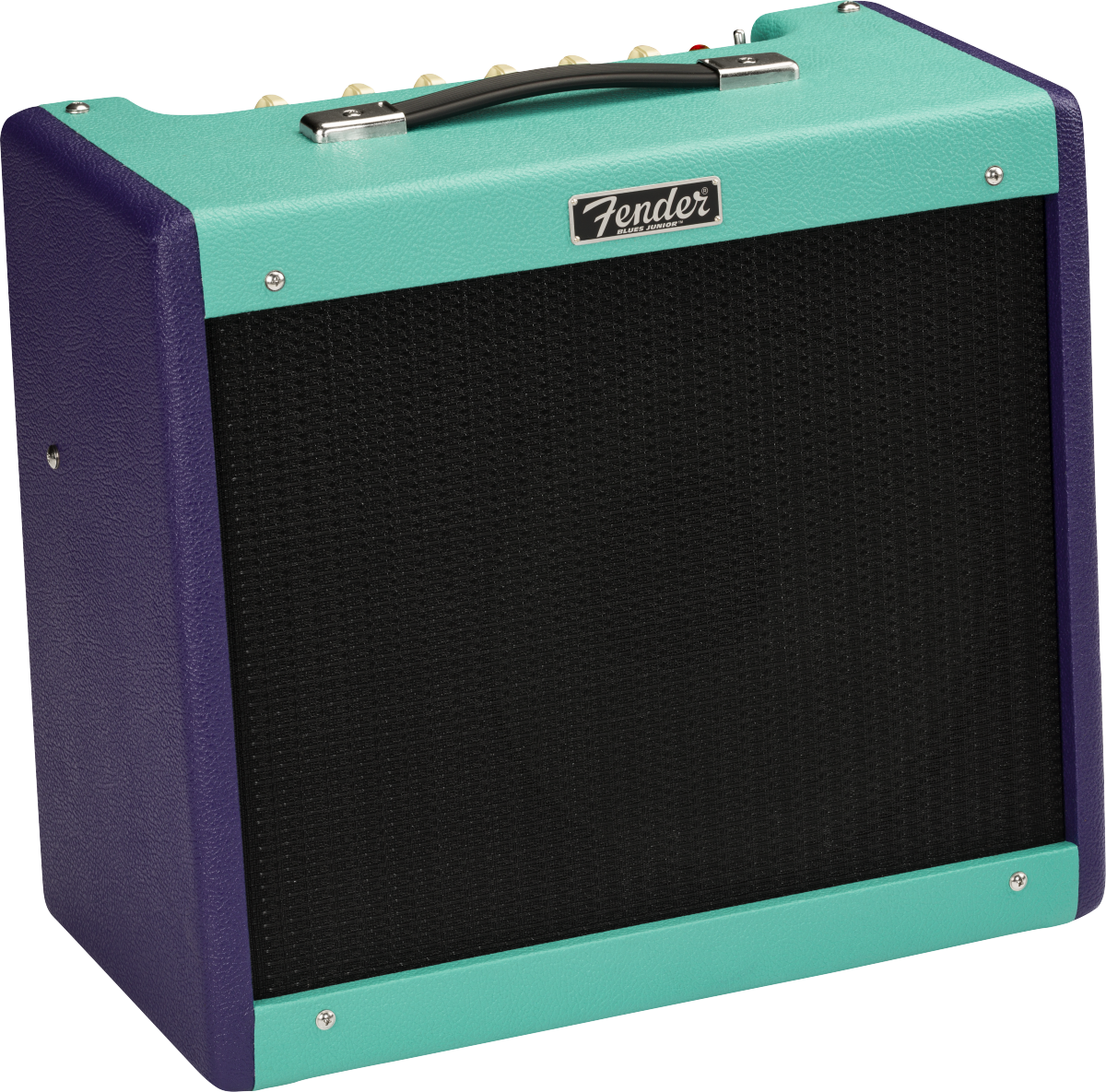 Fender Blues Junior Iv Fsr Ltd 15w 1x12 Jensen Cannabis Rex Purple Seafoam - Electric guitar combo amp - Main picture