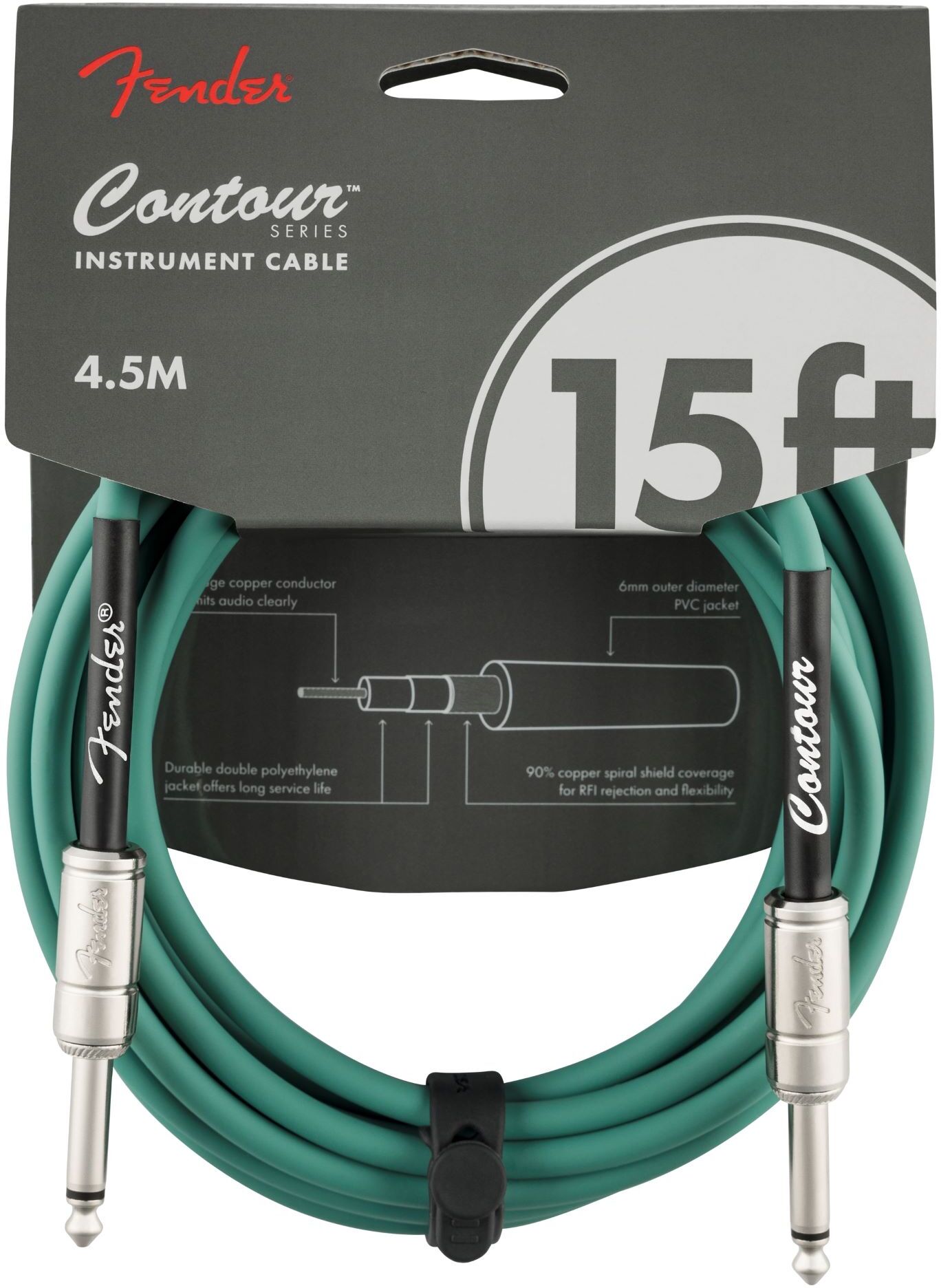 Fender CÂble Contour 10', Shg - Cable - Main picture