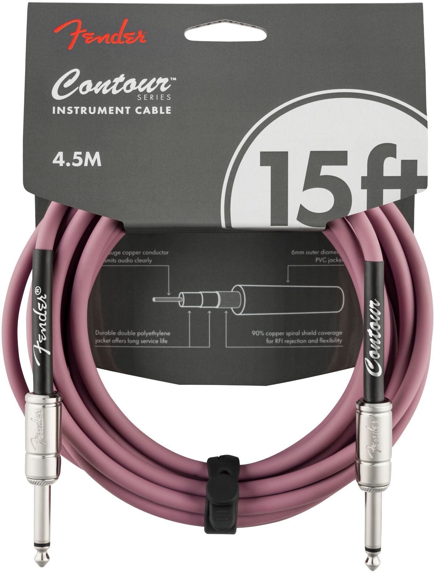 Fender CÂble Contour 15', Bgm - Cable - Main picture