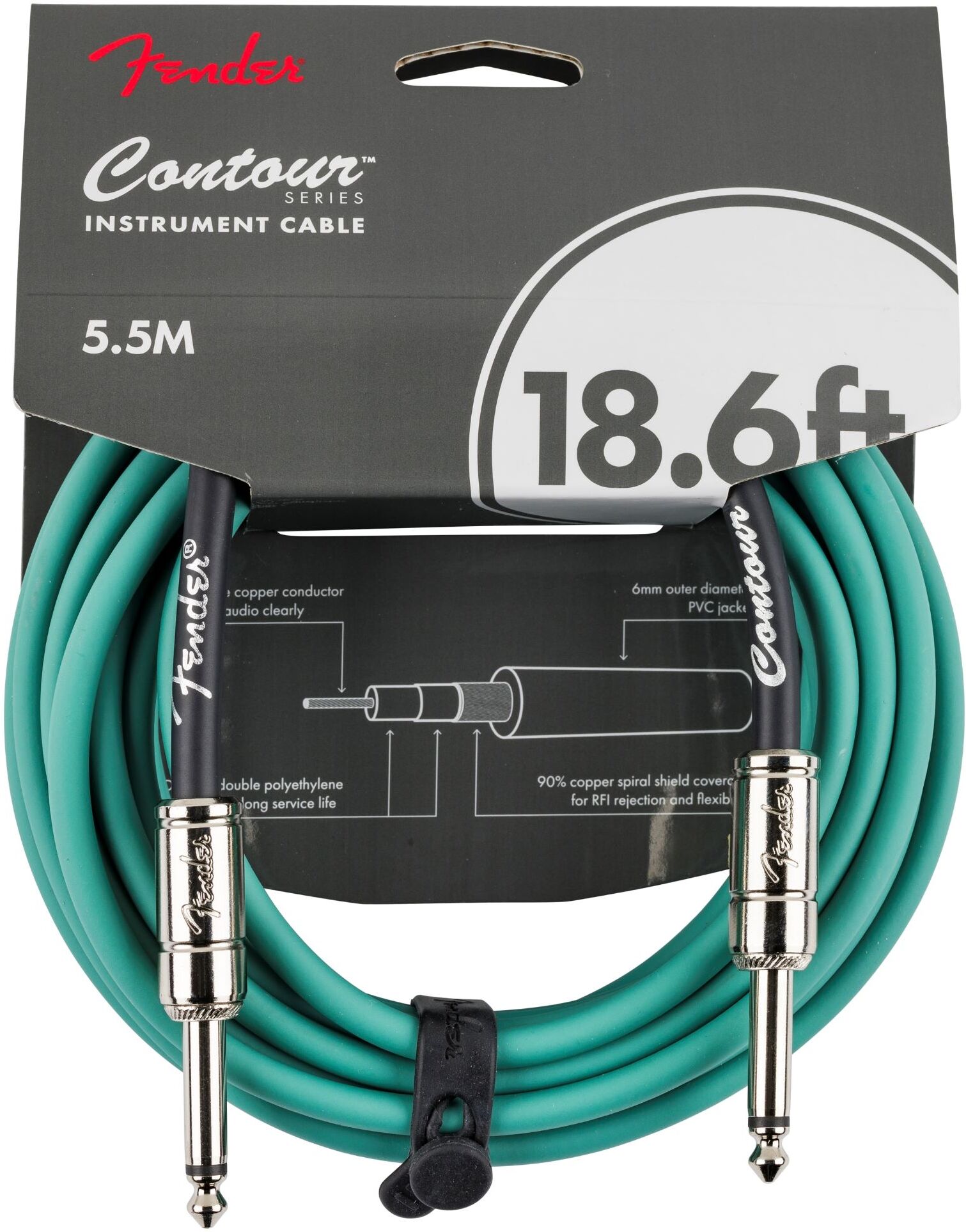 Fender CÂble Contour 18,6', Shg - Cable - Main picture