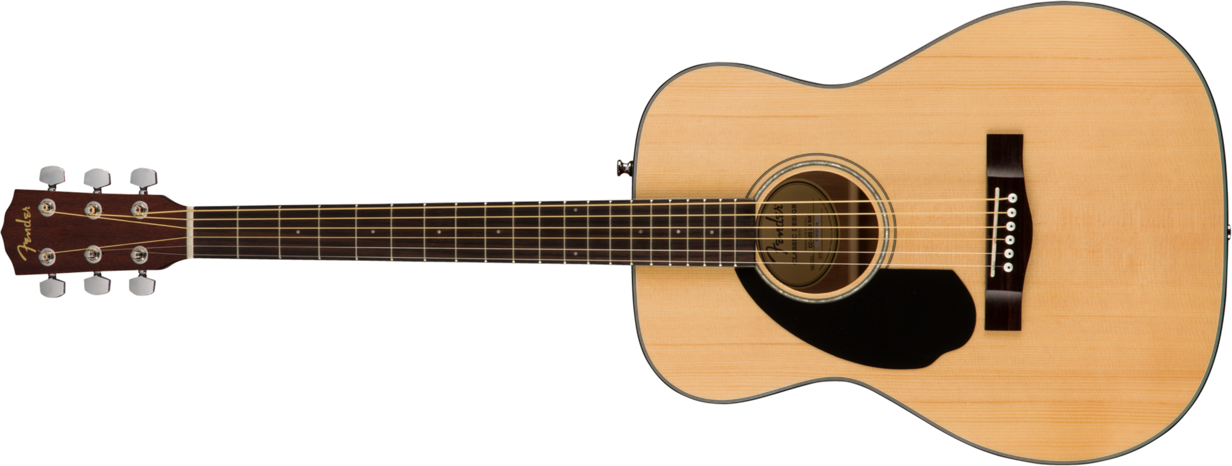 Fender Cc-60s Gaucher - Natural - Acoustic guitar & electro - Main picture