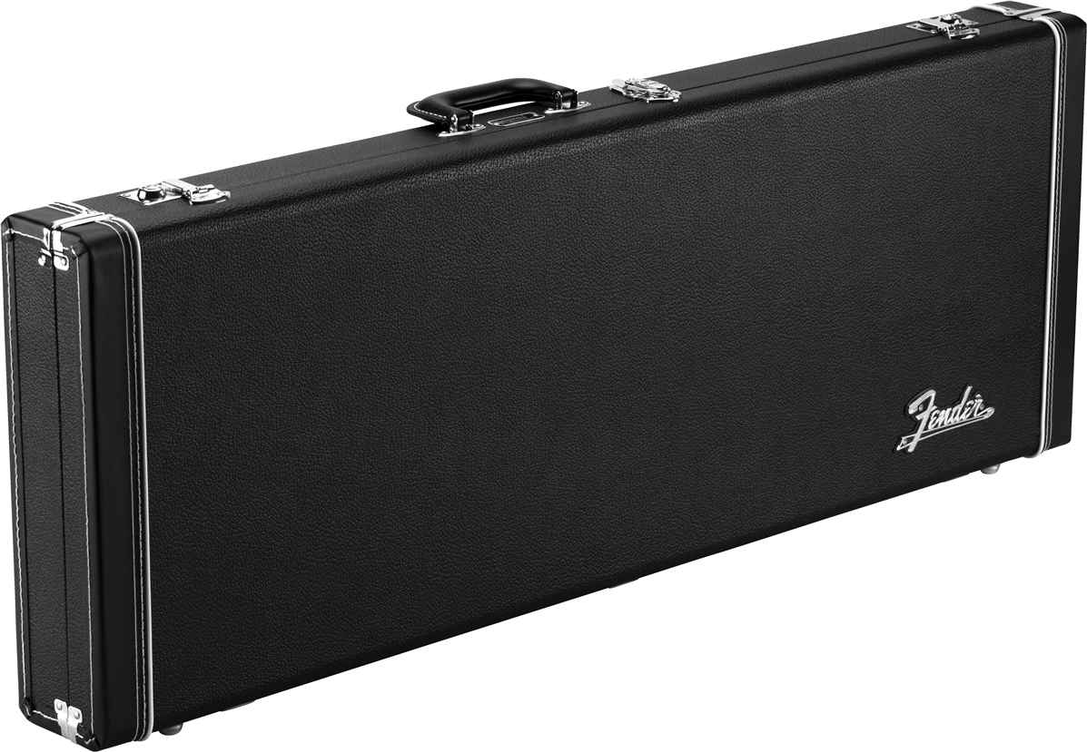 Fender Classic Series Wood Case Jazzmaster & Jaguar Black - Electric guitar case - Main picture