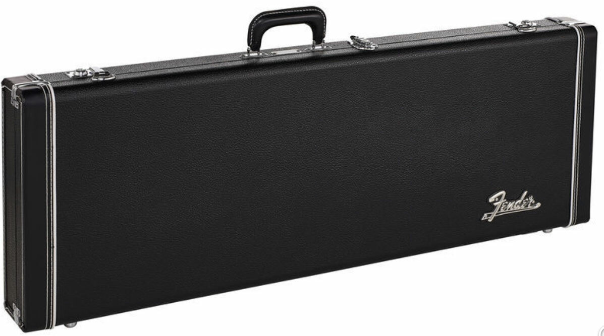 Fender Classic Series Wood Guitar Case Strat/tele Black - Electric guitar case - Main picture