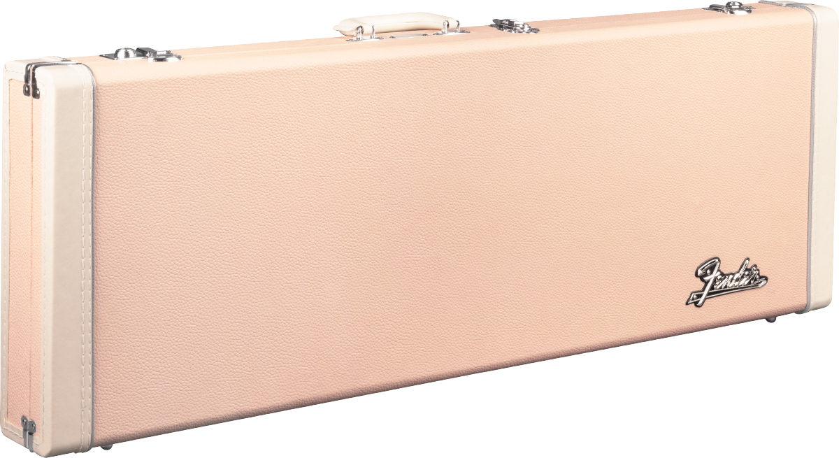 Fender Classic Wood Strat/tele Electric Guitar Case Bois Shell Pink - Electric guitar case - Main picture