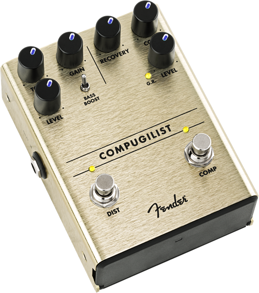 Fender Compugilist Compressor Distortion - Overdrive, distortion & fuzz effect pedal - Main picture