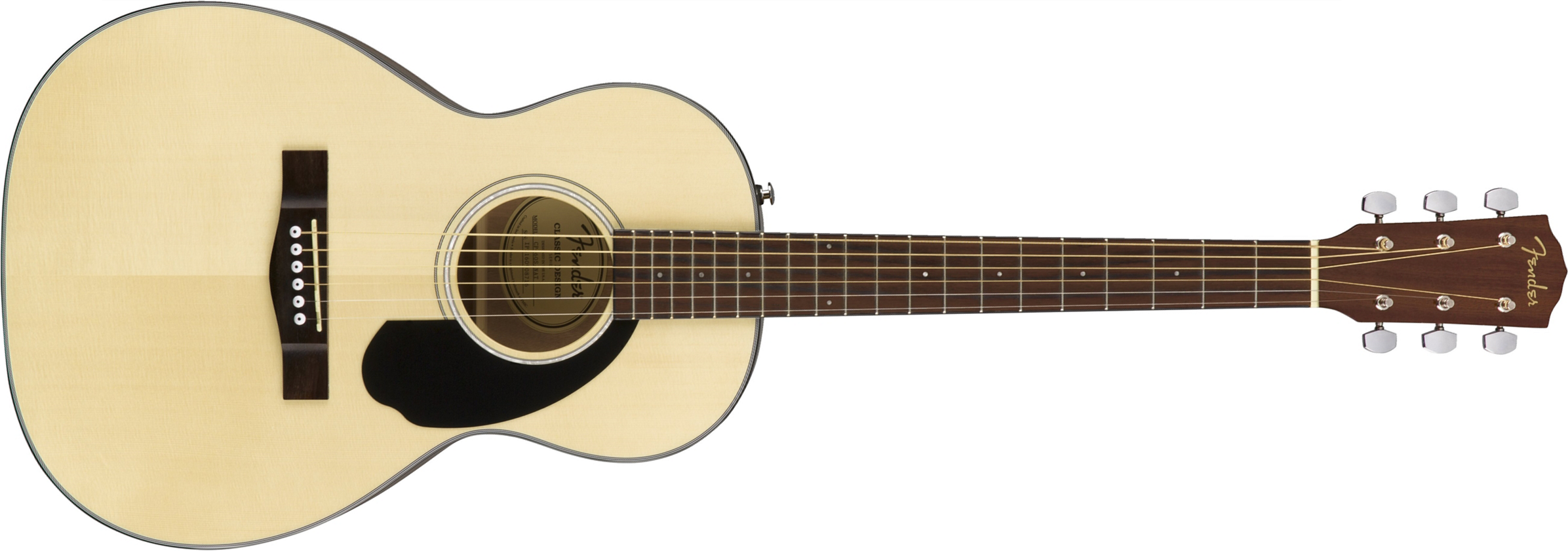 Fender Cp-60s Parlor Epicea Acajou Wal - Natural - Acoustic guitar & electro - Main picture